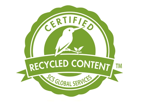 SCS Recycled Content Certified