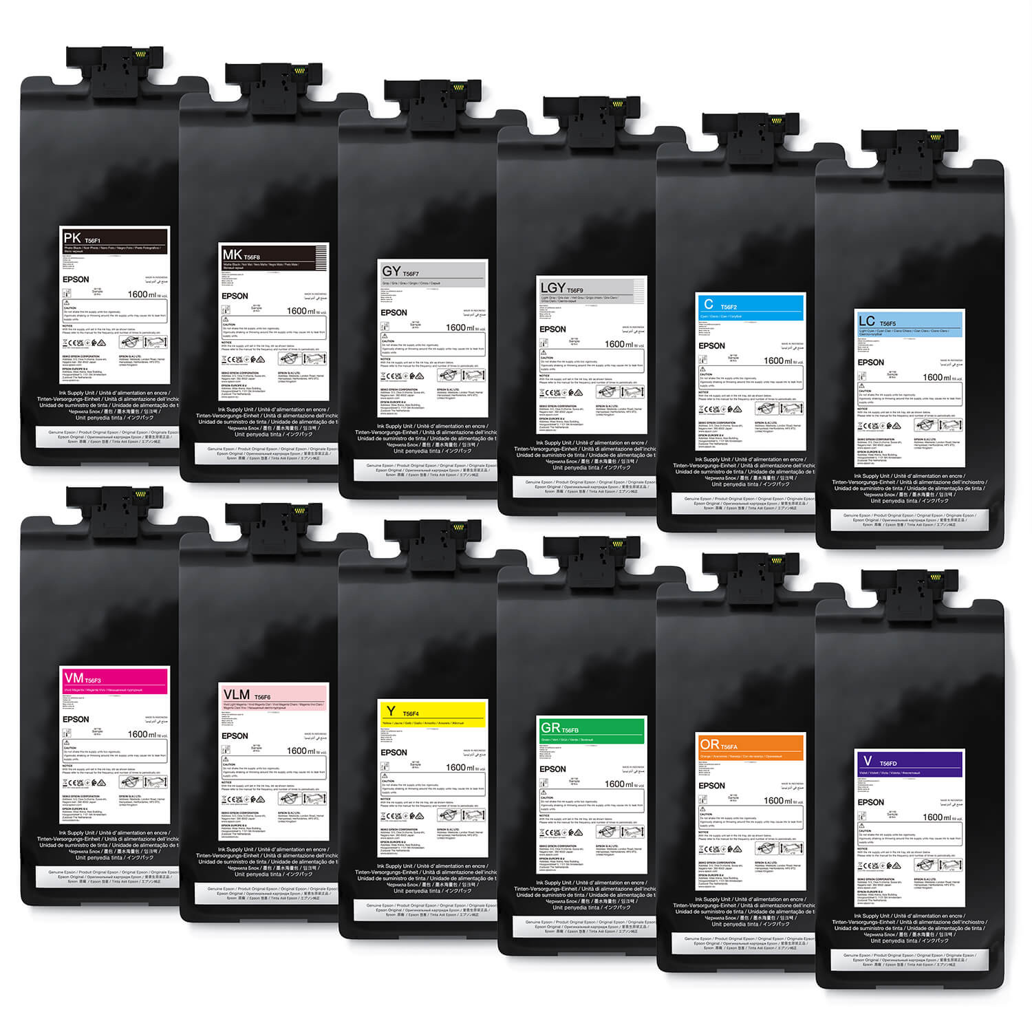 EPSON ink P-Series 64" T56F300 Vivid Magenta IIPS Ink 1600ml