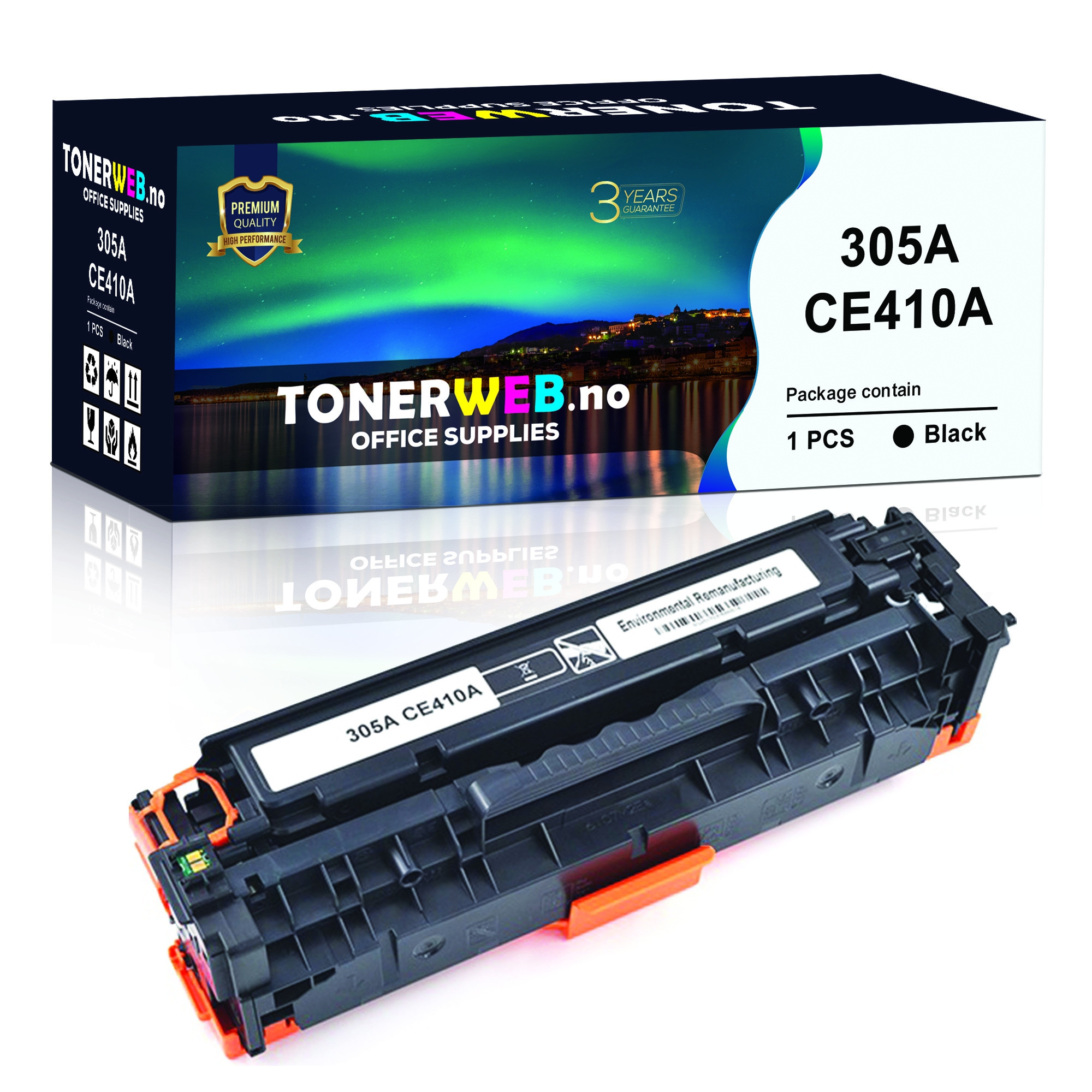 BildeTonerkassett, erstatter HP Sort 305A (2.200 sider) 