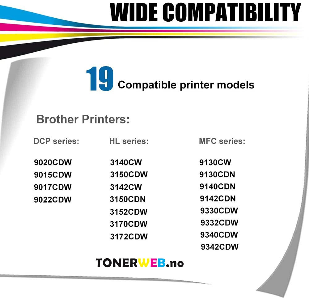 Tonerkassett, erstatter Brother TN-241M (1.400 sider)
