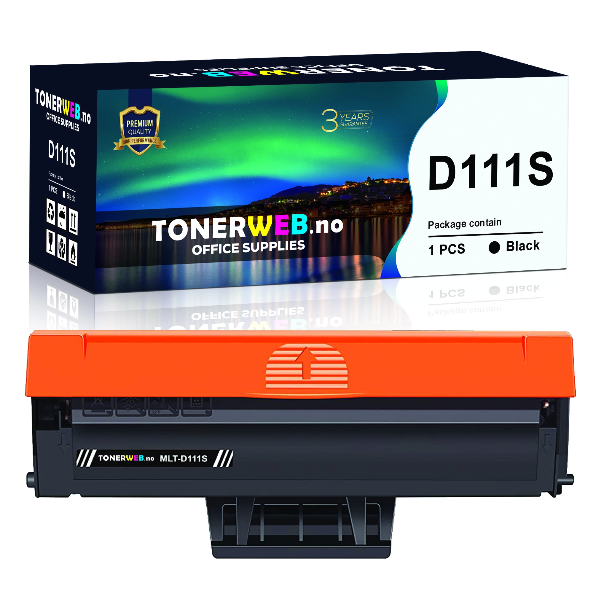 BildeSamsung Toner Sort - Erstatter MLTD-111S (1.000 sider)