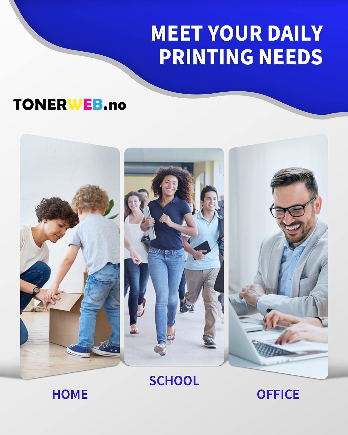 Tonerkassett, erstatter HP Toner Sort Laserjet 44A (1.000 sider)