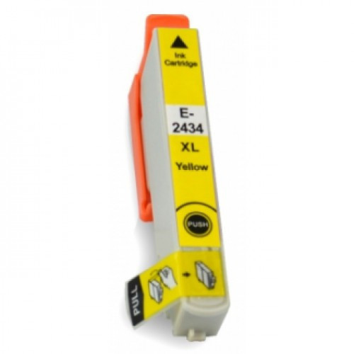 Epson Blekkpatron Gul 24XL (13,8 ml) - Erstatter T2434