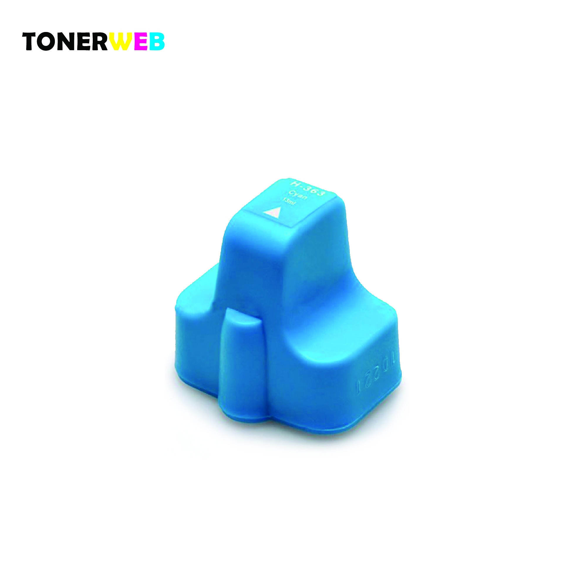  Blekkpatron, erstatter HP Cyan 363 (11,4 ml)