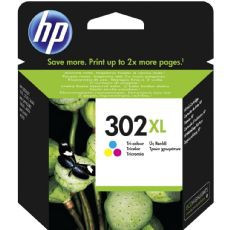 Bilde3 stk Blekkpatron, erstatter HP Blekk 3-Farge 302XL (3*16,6 ml)