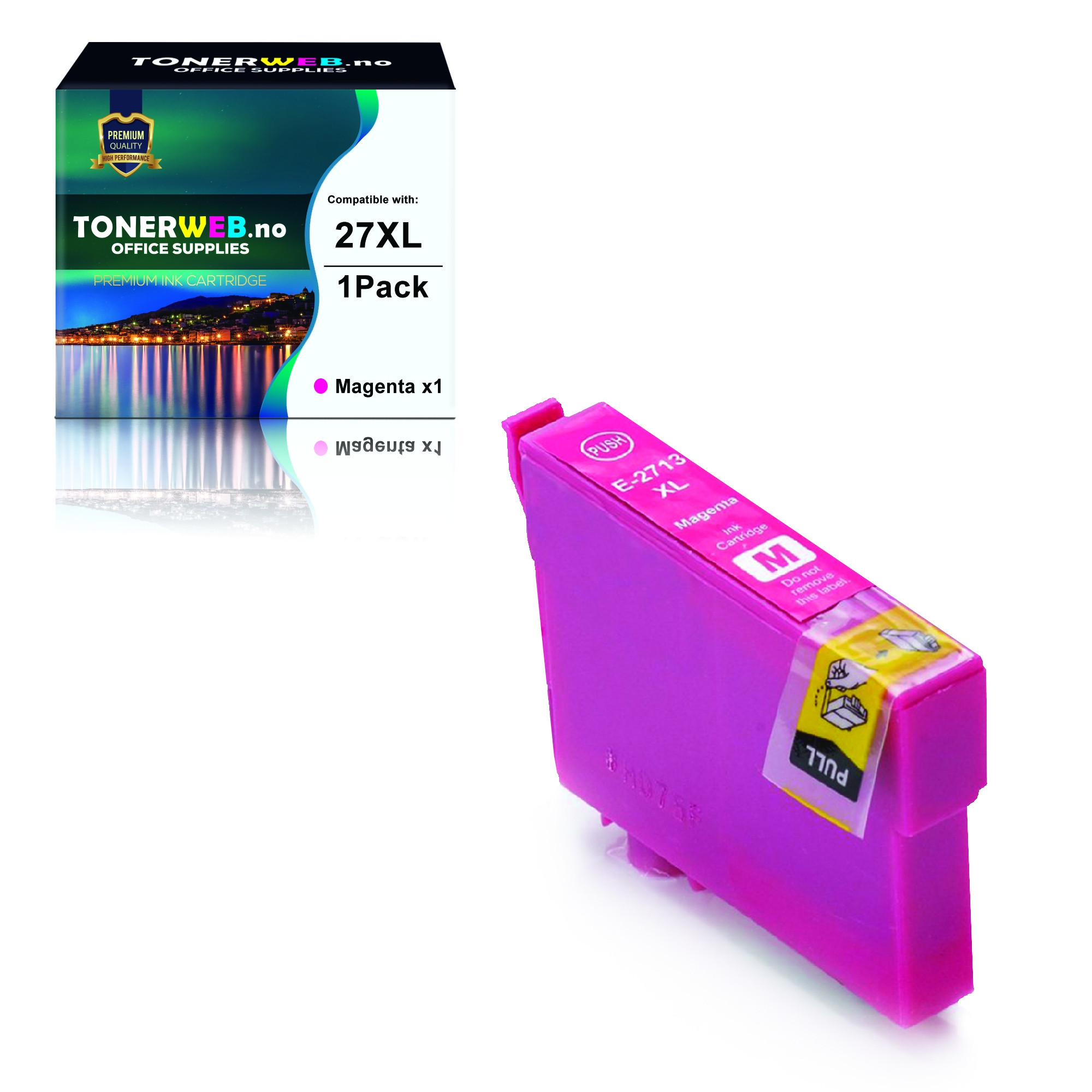 BildeEpson Blekkpatron Magenta 27XL (14.6 ml) - Erstatter T2713