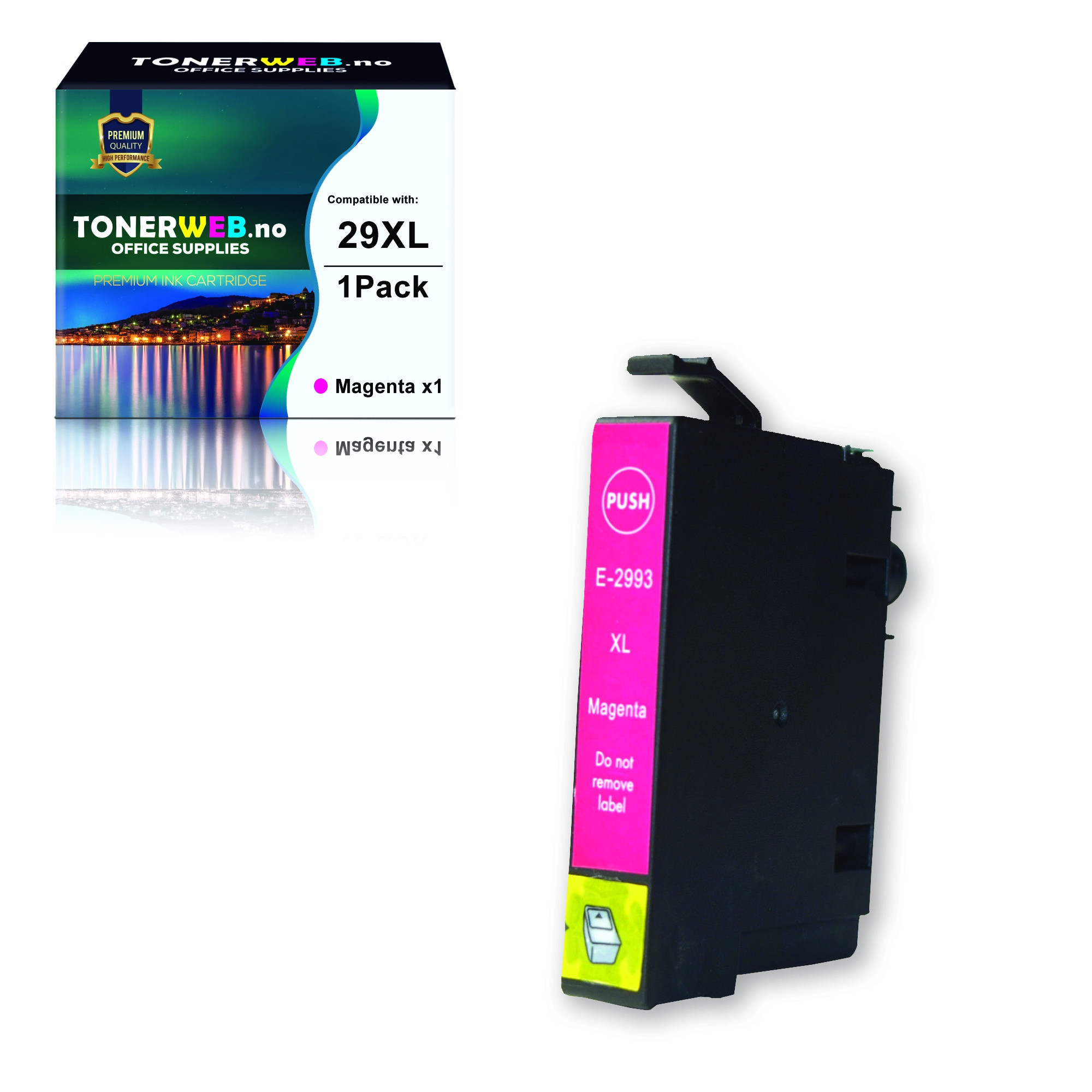 BildeEpson Claria Blekkpatron Magenta 29XL (13 ml) - Erstatter T2993