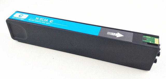 Blekkpatron, erstatter HP Cyan 913A PW (3.000 sider)