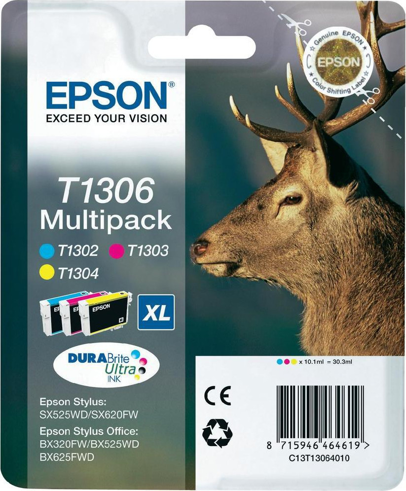 BildeEPSON T1306 Multipack 3x10,1 ml