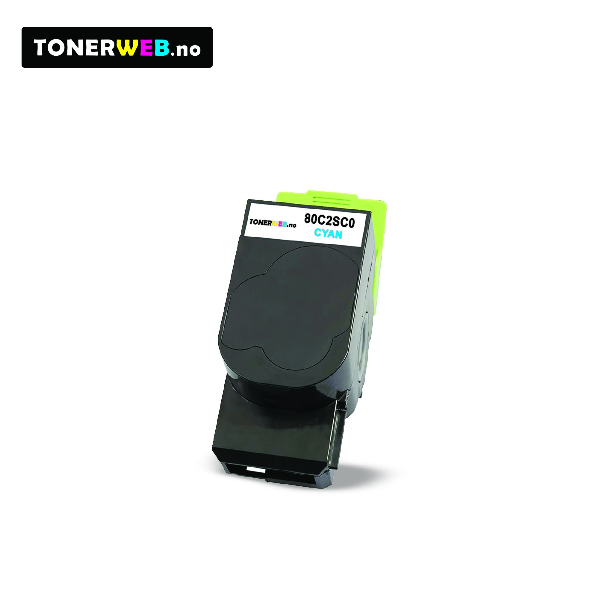 Lexmark Toner Cyan (2.000 sider) - Erstatter 80C2SC0