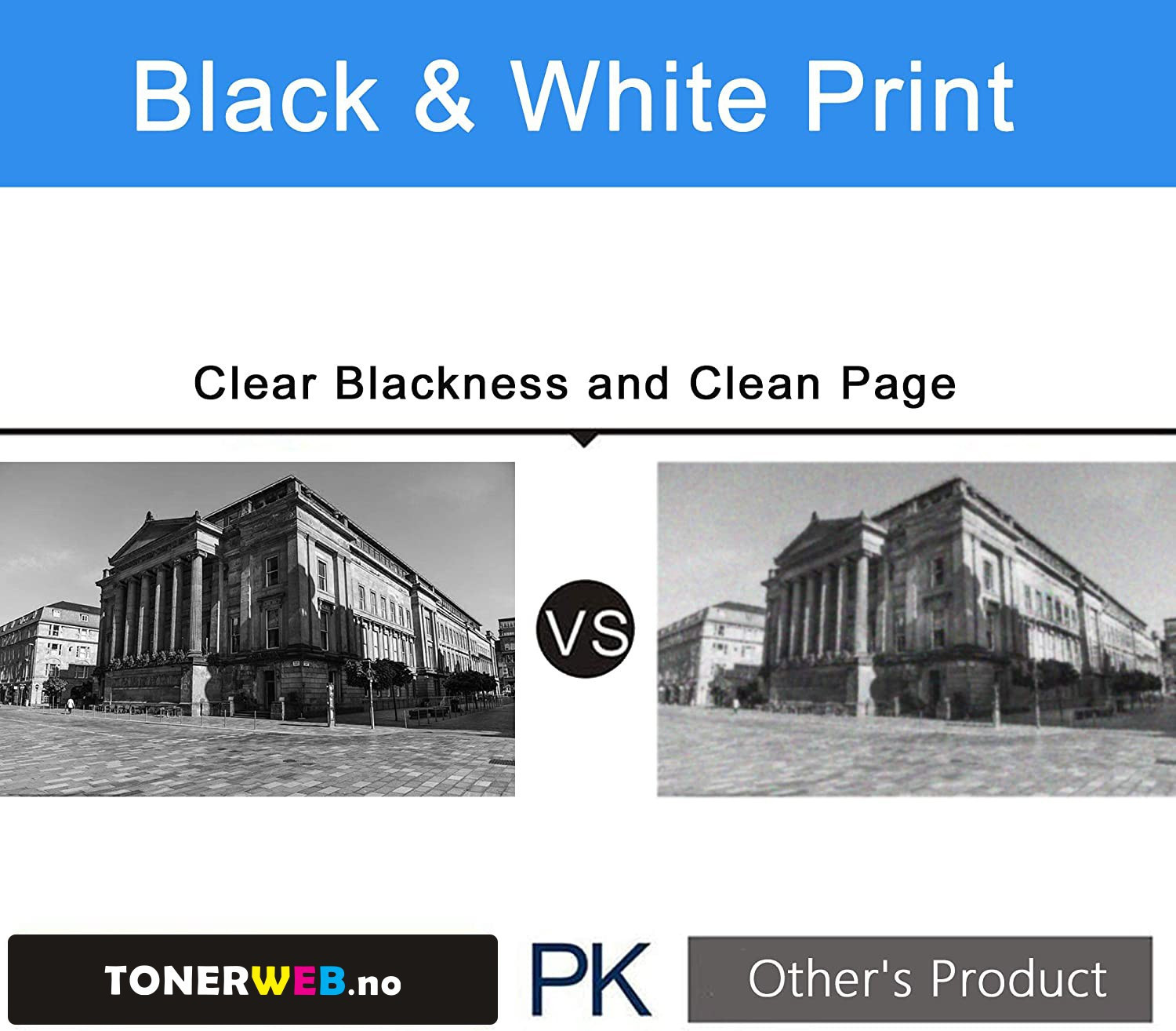 Tonerkassett, erstatter HP Toner Magenta 415X (6000 sider) 
