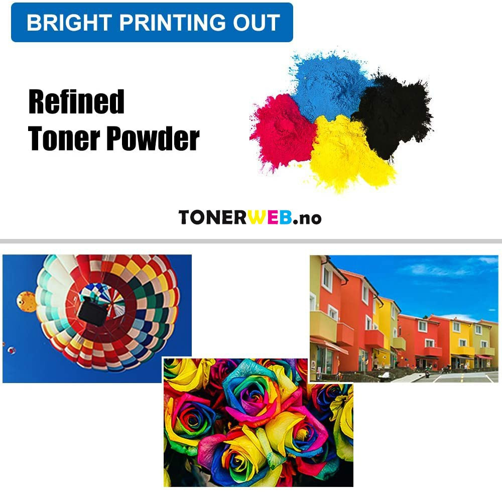 Tonerkassett, erstatter HP Toner Gul 415X (6000 sider) 