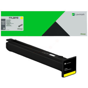 Bilde CS963,CX833,95x,96x Yellow Return 12K cartridge
