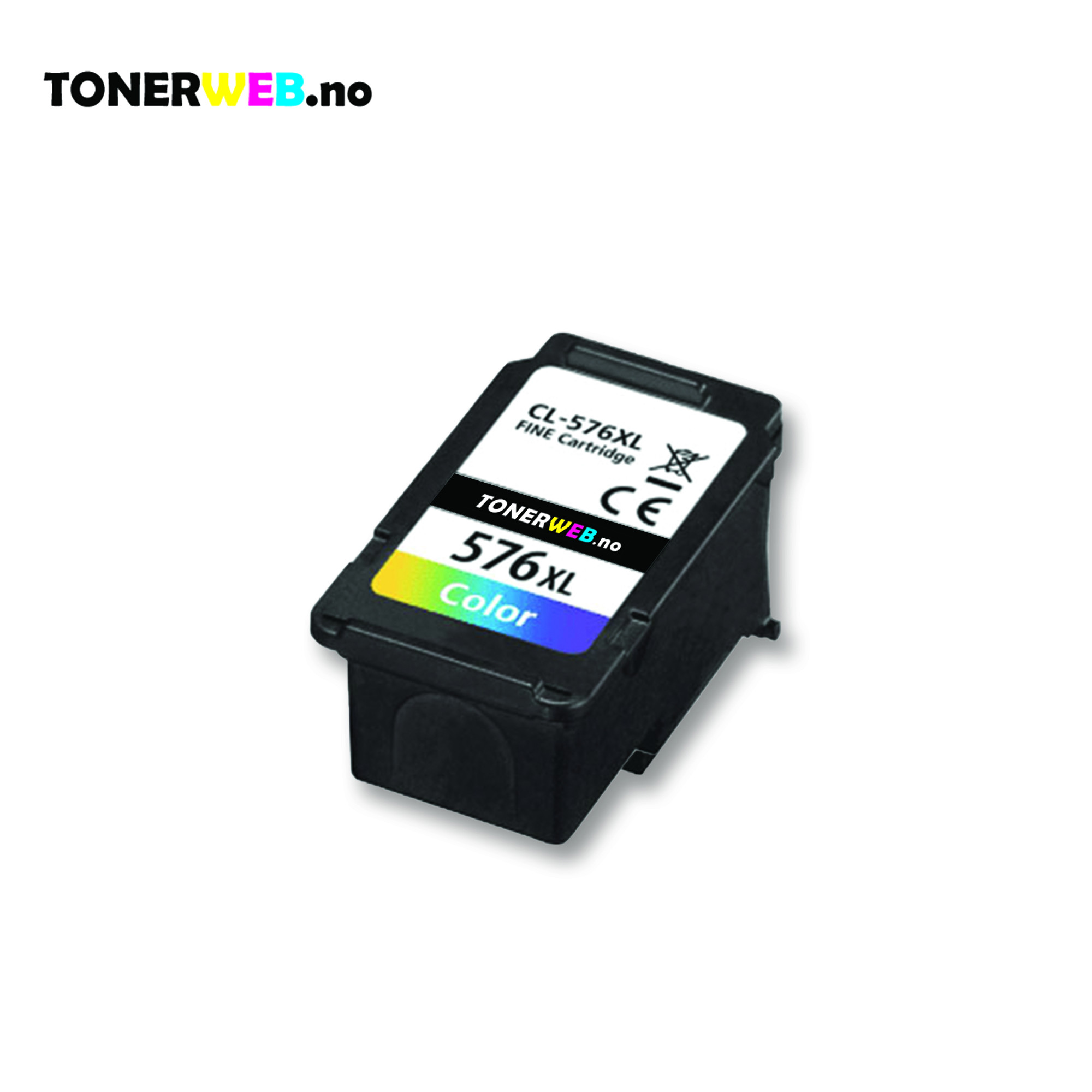 Blekkpatron, erstatter CL-576XL Color XL Ink Cartridge