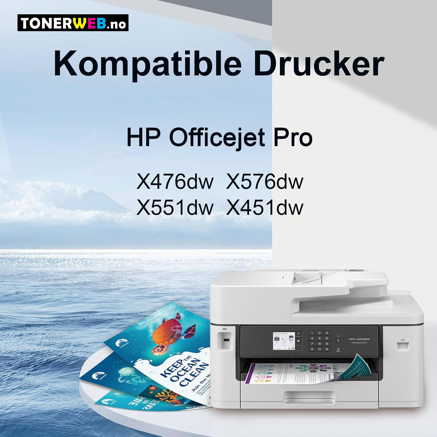 Epson WF-C8190/WF-C8610 XL Magenta - Erstatter C13T04B340