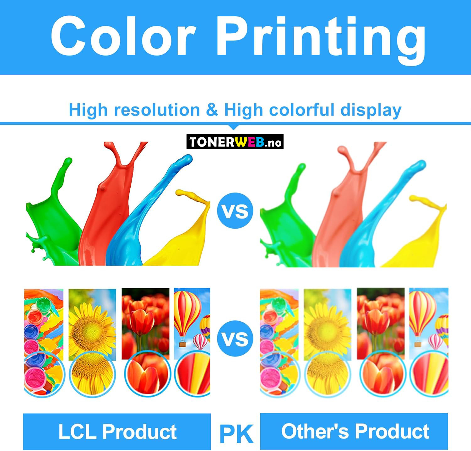 Blekkpatron, erstatter HP Cyan 971XL (110 ml)