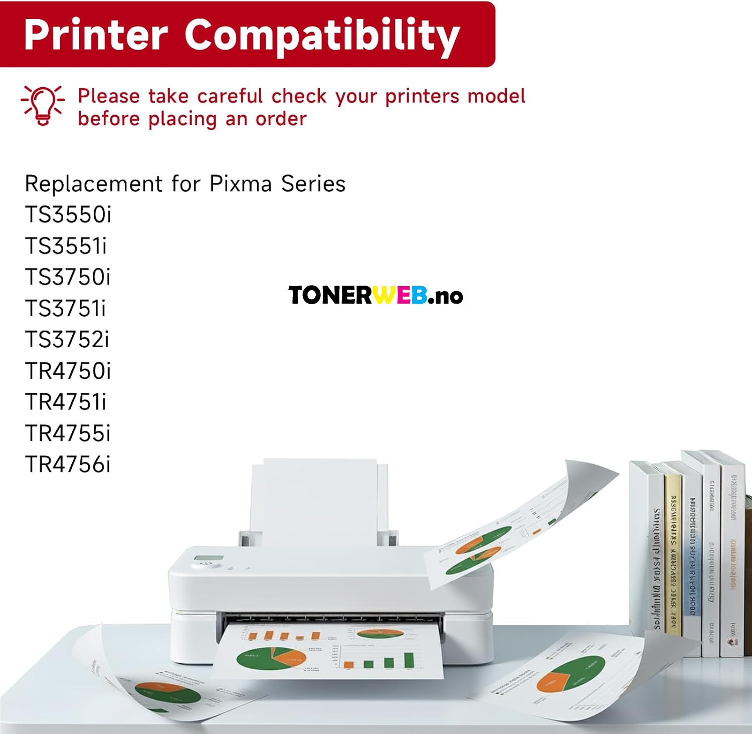 Blekkpatron, erstatter PG-575 Black Ink Cartridge