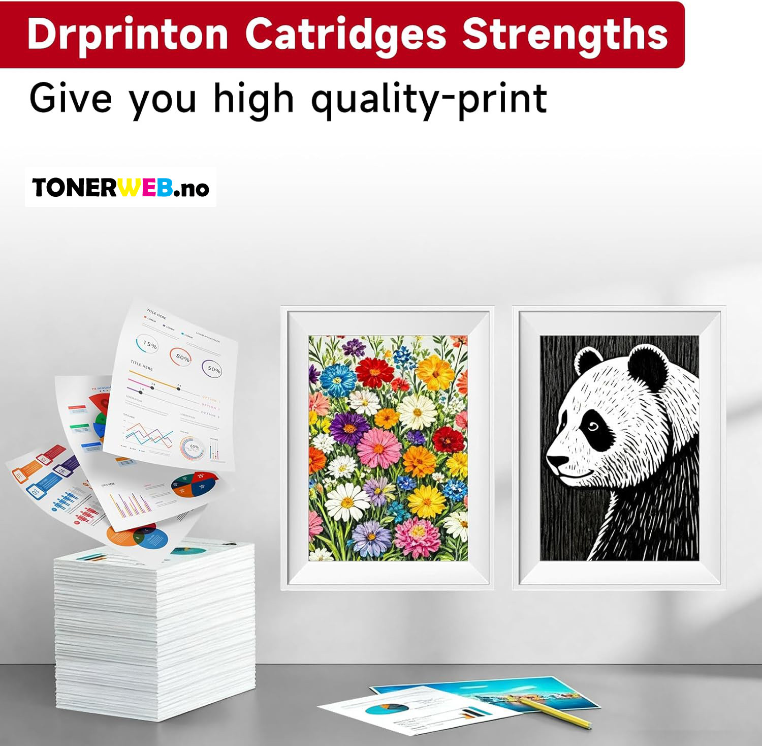 Blekkpatron, erstatter PG-575 Black Ink Cartridge