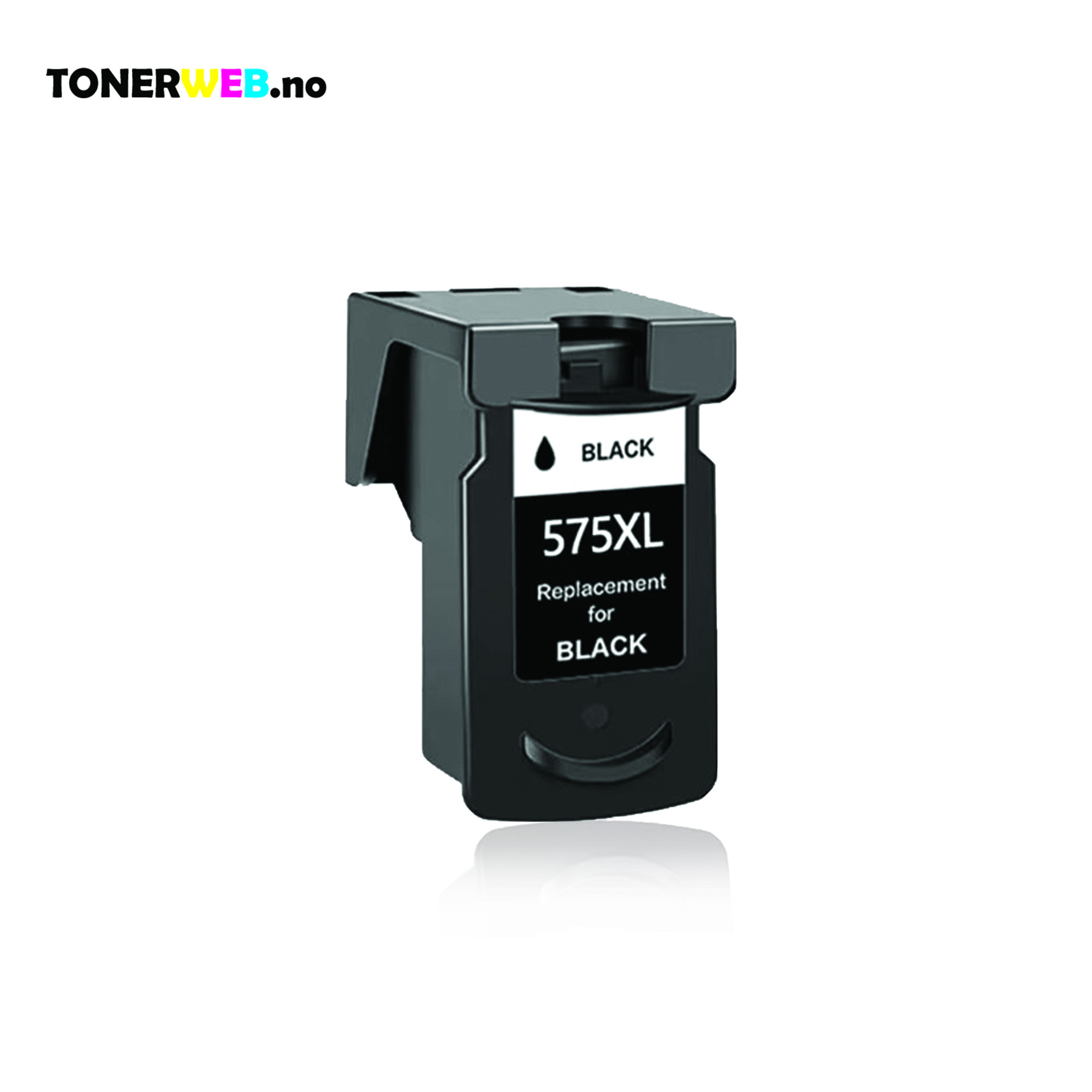 Blekkpatron, erstatter PG-575 Black Ink Cartridge