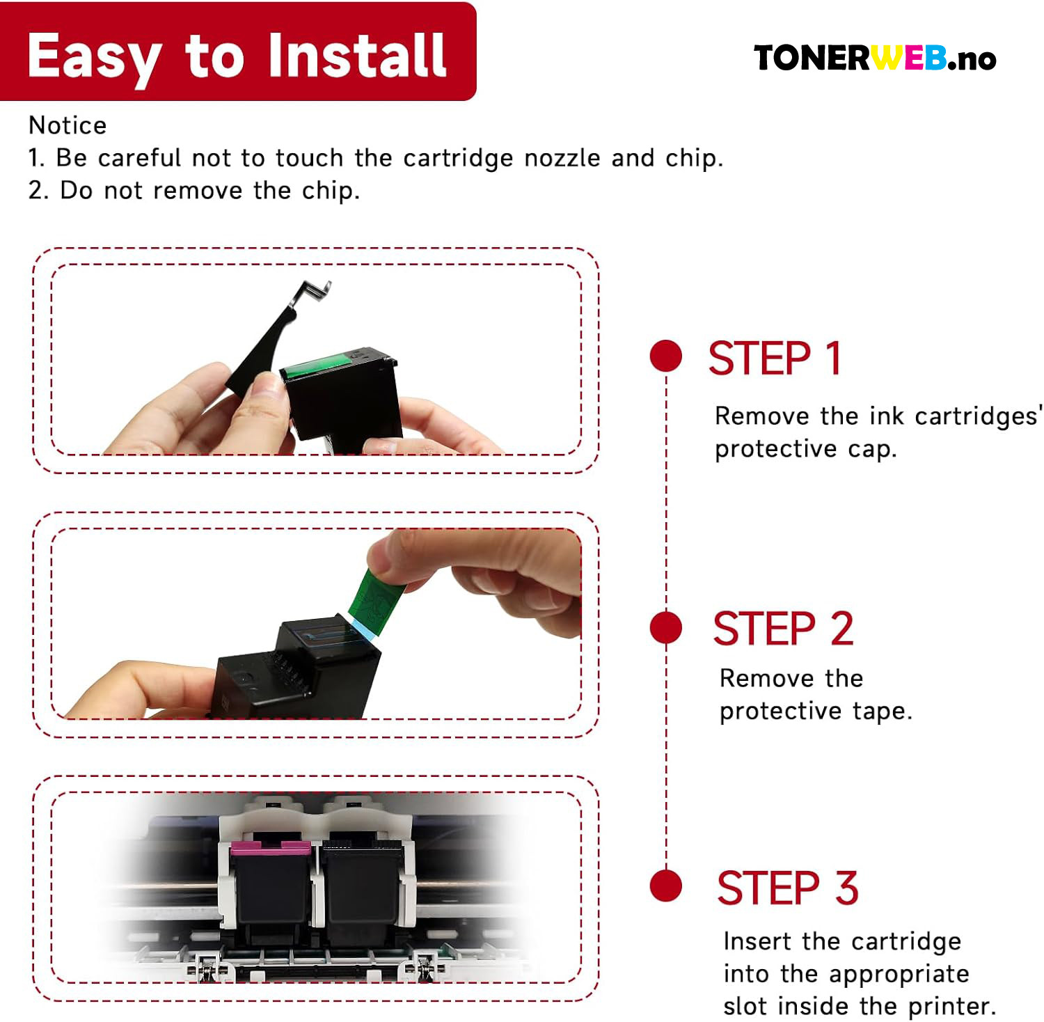 Blekkpatron, erstatter CL-576 Color Ink Cartridge